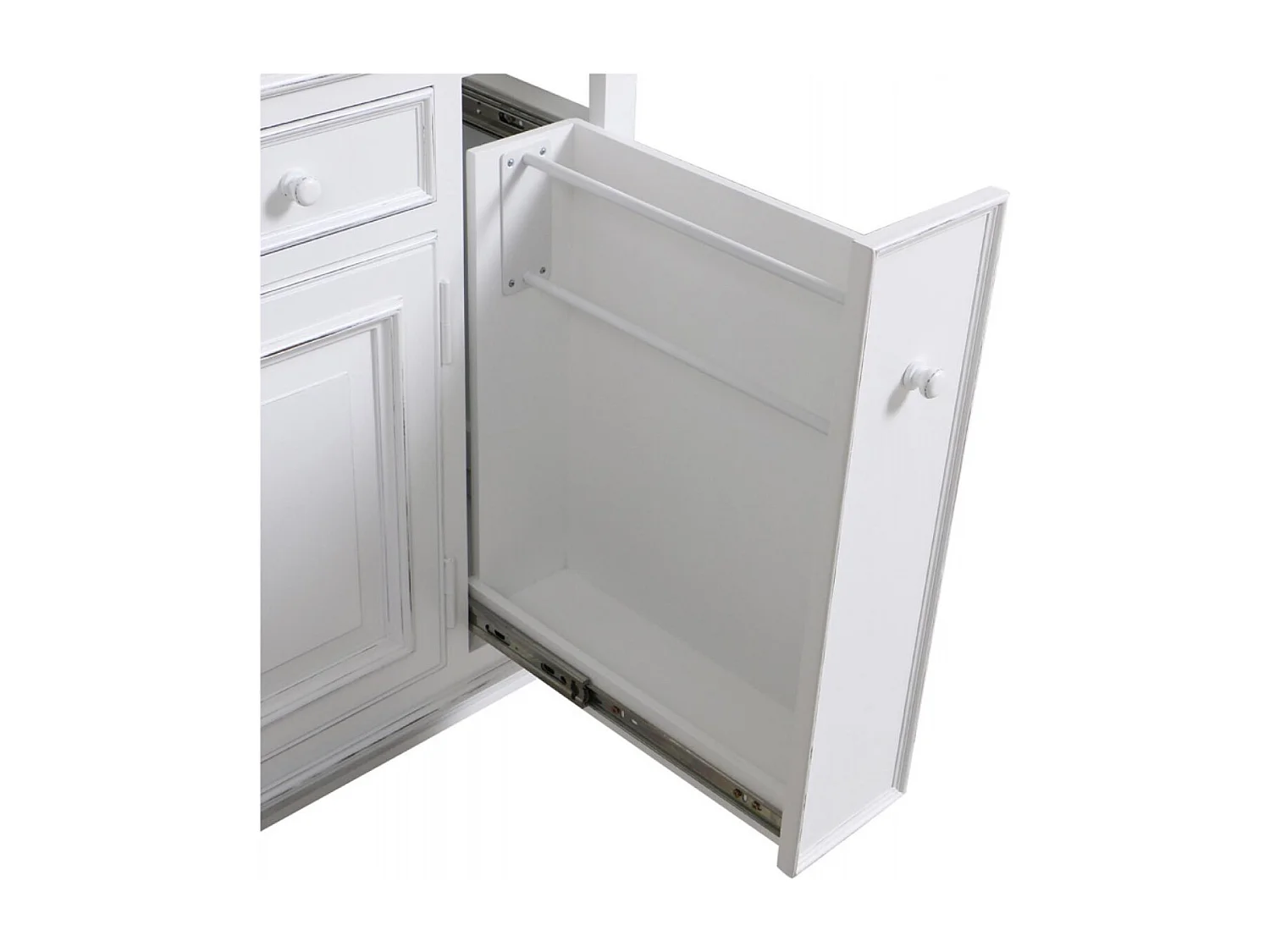 Meuble de cuisine bas évier MDF Blanc - Harmonie Interior's