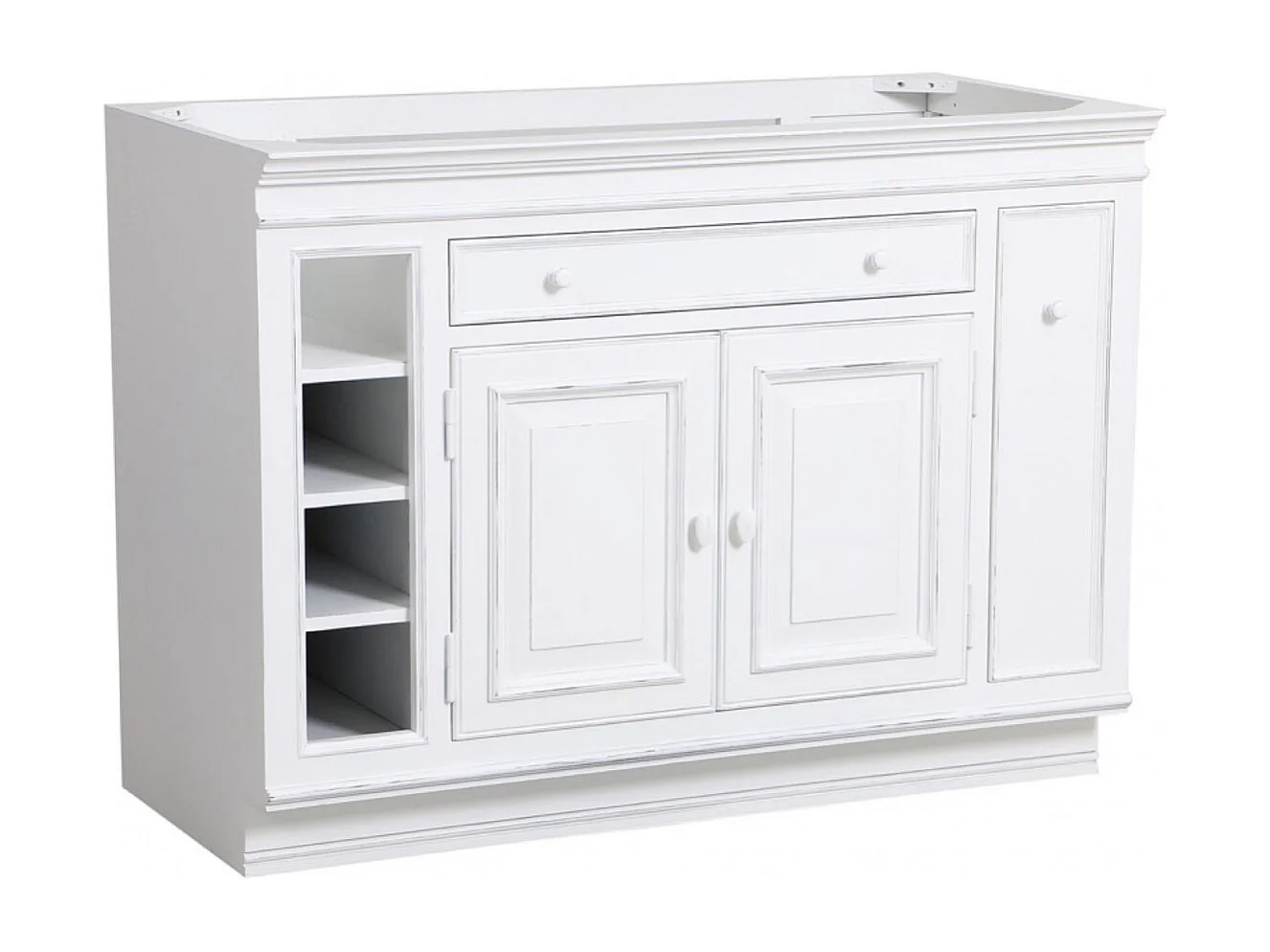 Meuble de cuisine bas évier MDF Blanc - Harmonie Interior's