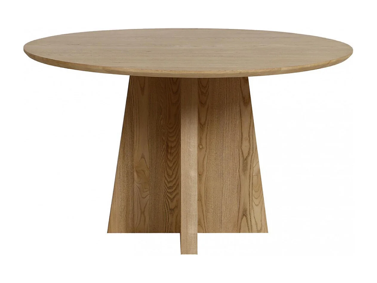 Table ronde Bois Beige - Bornéo Interior's