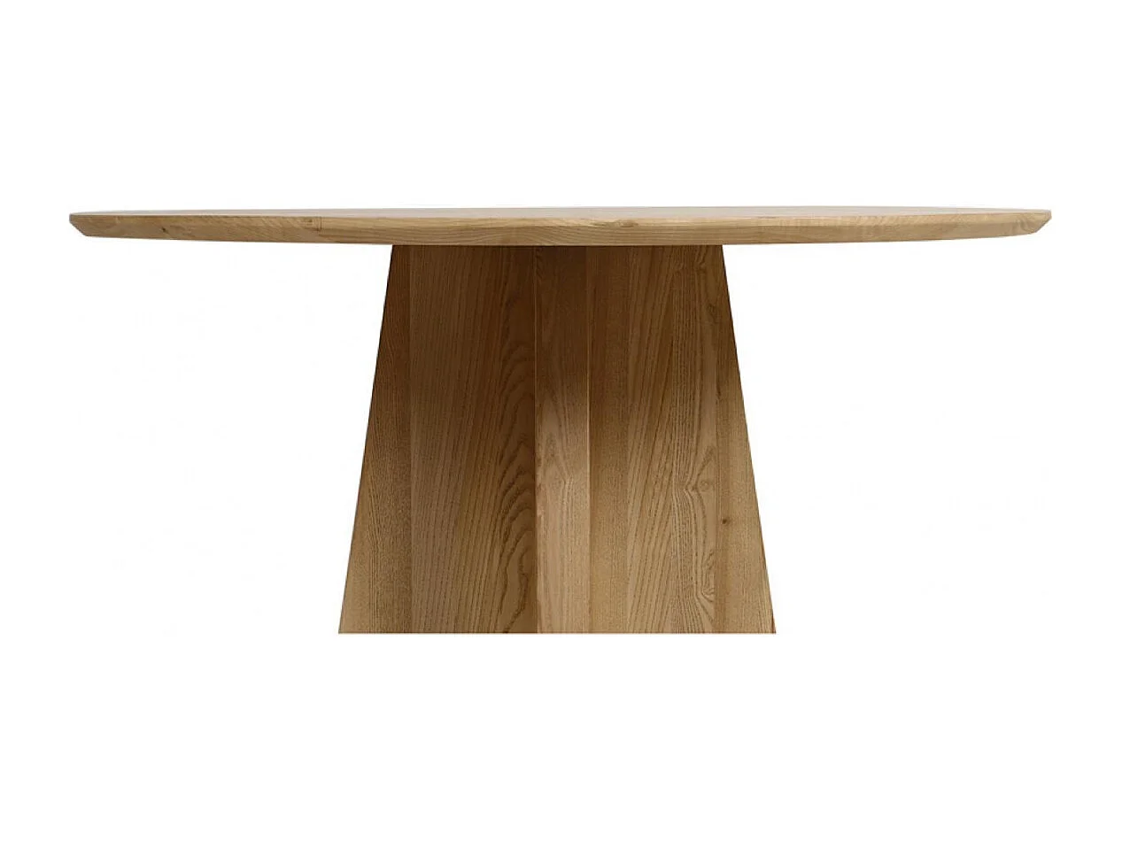 Table ronde Bois Beige - Bornéo Interior's