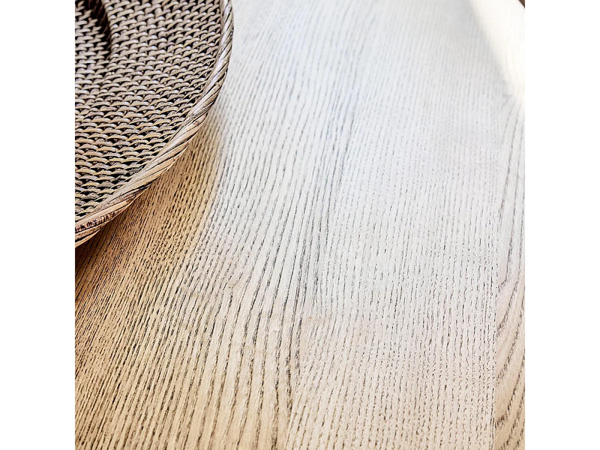 Table ronde Bois Beige - Bornéo Interior's