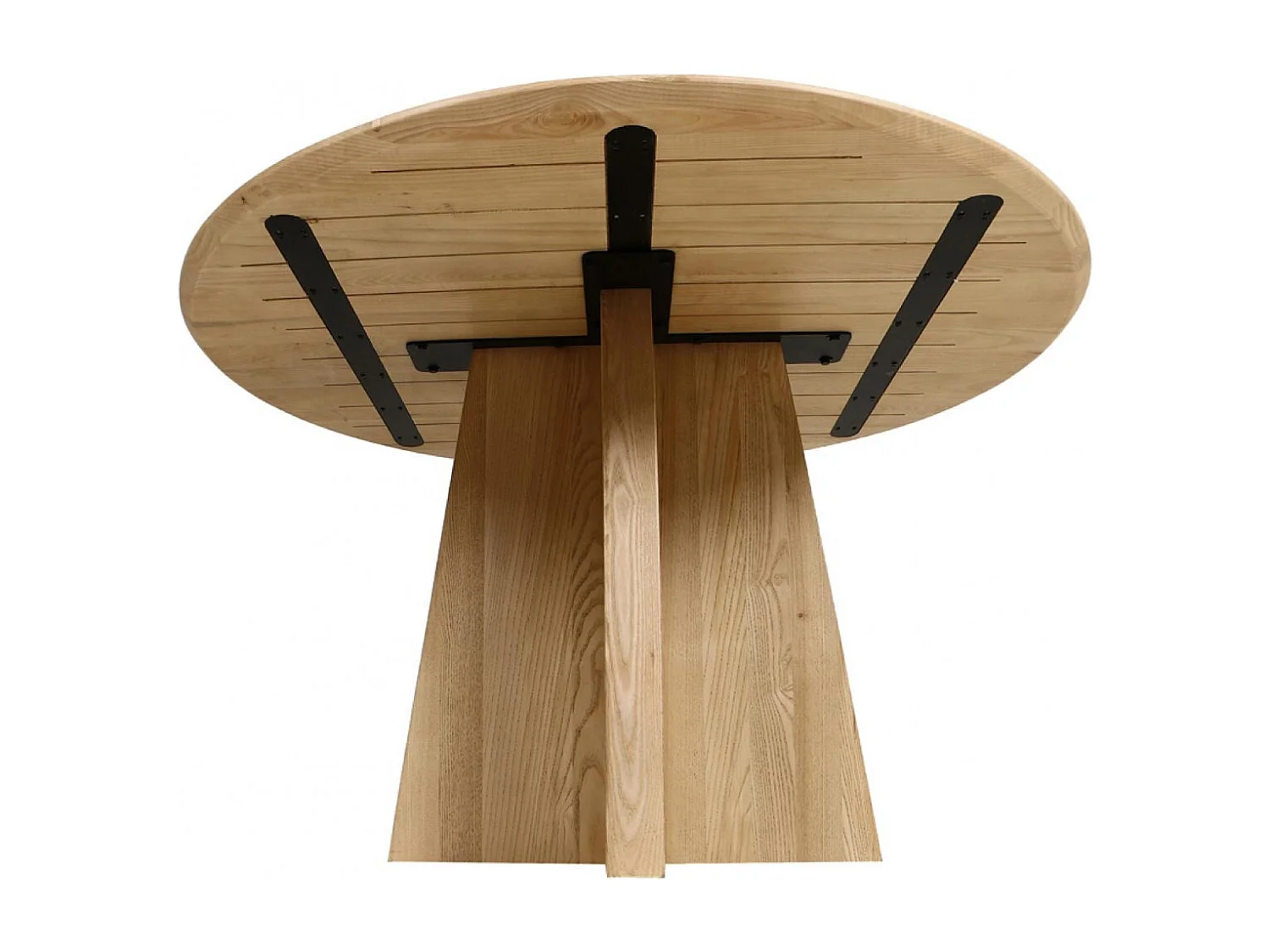 Table ronde Bois Beige - Bornéo Interior's