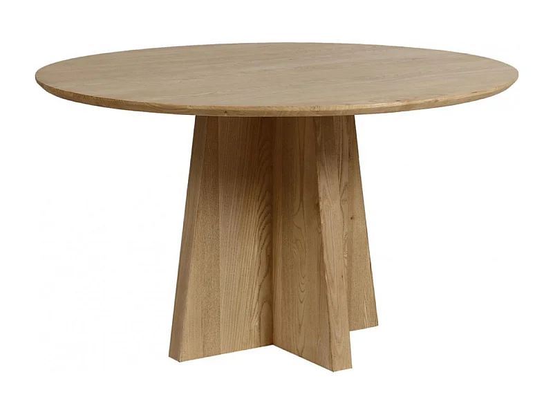 Table ronde Bois Beige - Bornéo Interior's