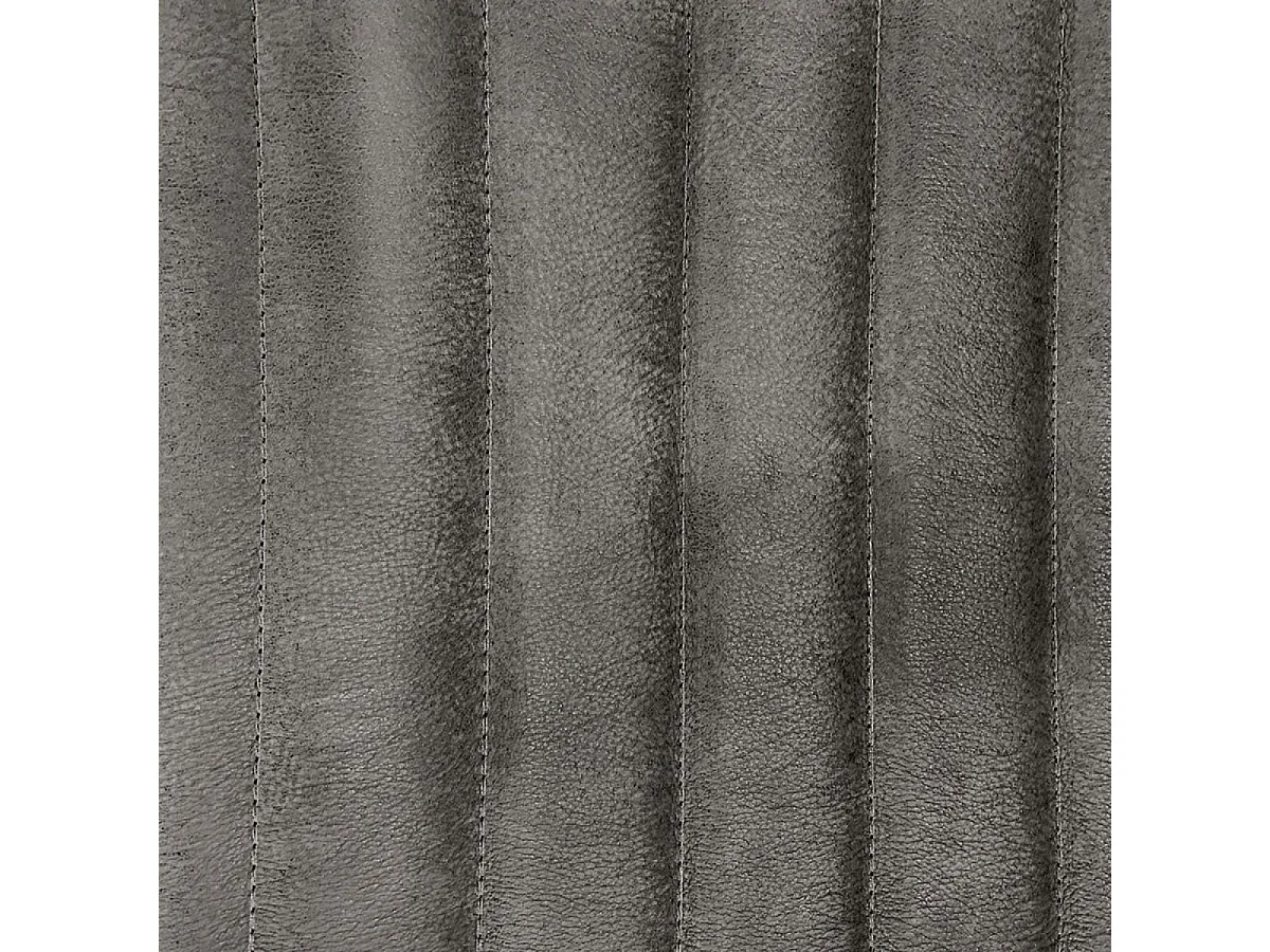 Fauteuil matteo en cuir Cuir Gris - Les Étoffes Interior's