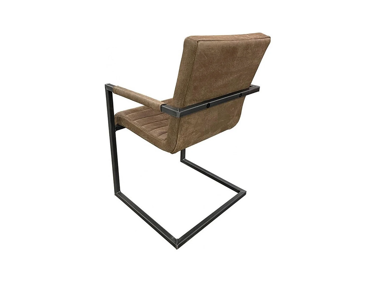 Fauteuil matteo en cuir Cuir Marron - Les Étoffes Interior's