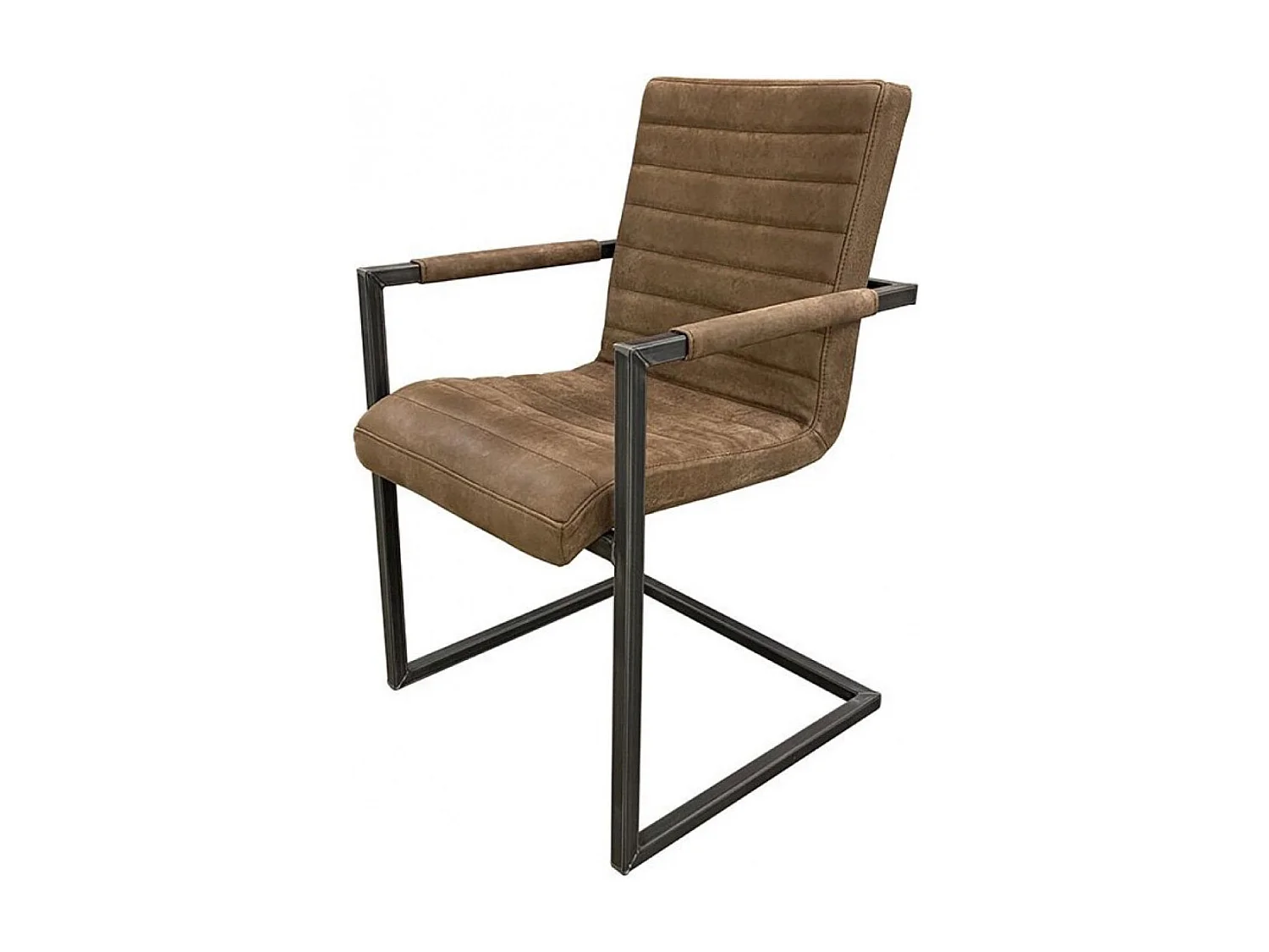 Fauteuil matteo en cuir Cuir Marron - Les Étoffes Interior's