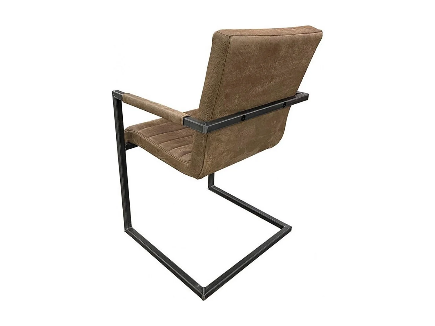 Fauteuil matteo en cuir Cuir Marron - Les Étoffes Interior's