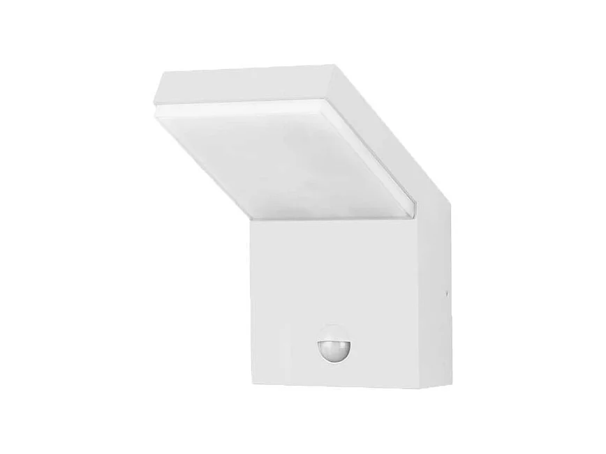 Applique murale LED IP54 18W avec capteur Noir 2200K/2700K/3000K avec détecteur de mouvement et capteur crépusculaire