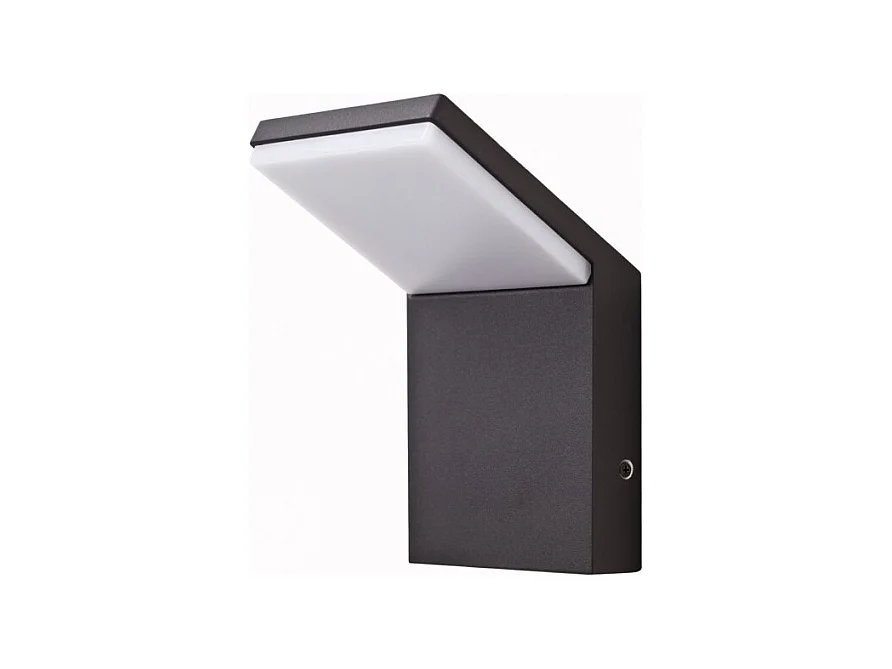 Applique murale LED IP54 9 W noire 2 200 K/2 700 K/3000K marche/arrêt - Sans capteur