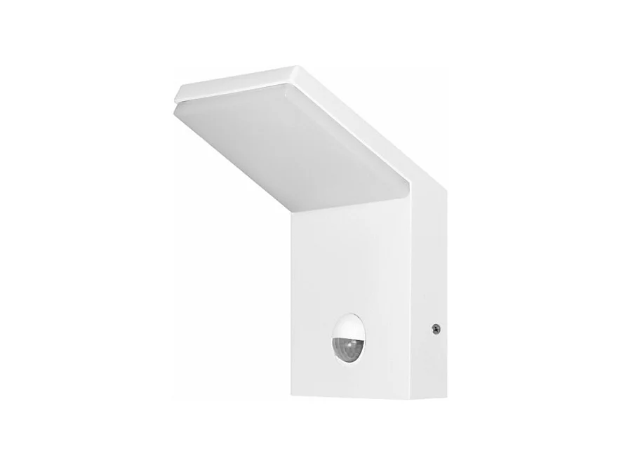 Beneito & Faure -  IP54 9W LED Wandleuchte mit Sensor Schwarz 2200K/2700K/3000K mit Dämmerungs- und Anwesenheitssensor
