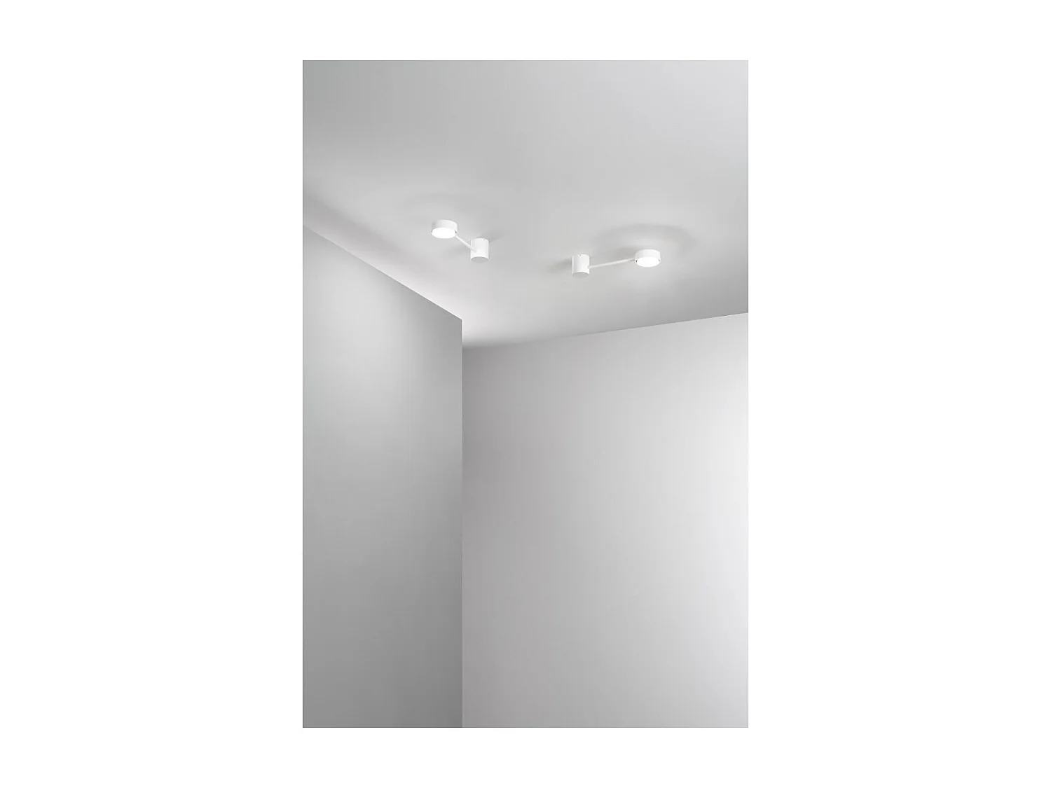 Eclipsia Weiße Wandleuchte - 325x85x64mm GX53 - Elegante Wandleuchte aus Metall