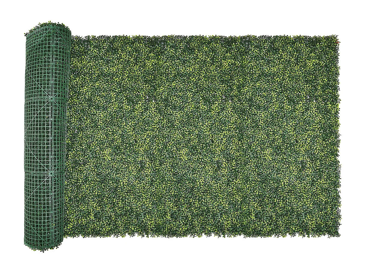 Panneaux Artificiels, SucceBuy Panneaux Muraux en Gazon Artificiel 100 × 300 cm, Milan Greenery pour une Décoration Intime