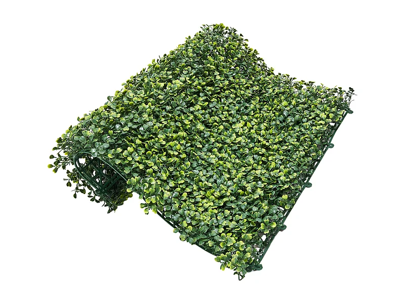 Panele ze Sztucznej Trawy, SucceBuy Panele Ścienne ze Sztucznej Trawy 100 × 300 cm, Milan Greenery do Intymnej Dekoracji