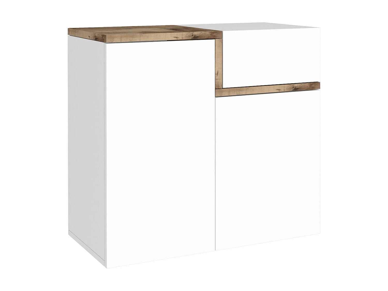 Zapatero 2 puertas 16 pares de zapatos vestíbulo diseño blanco Zet Bata Acero M