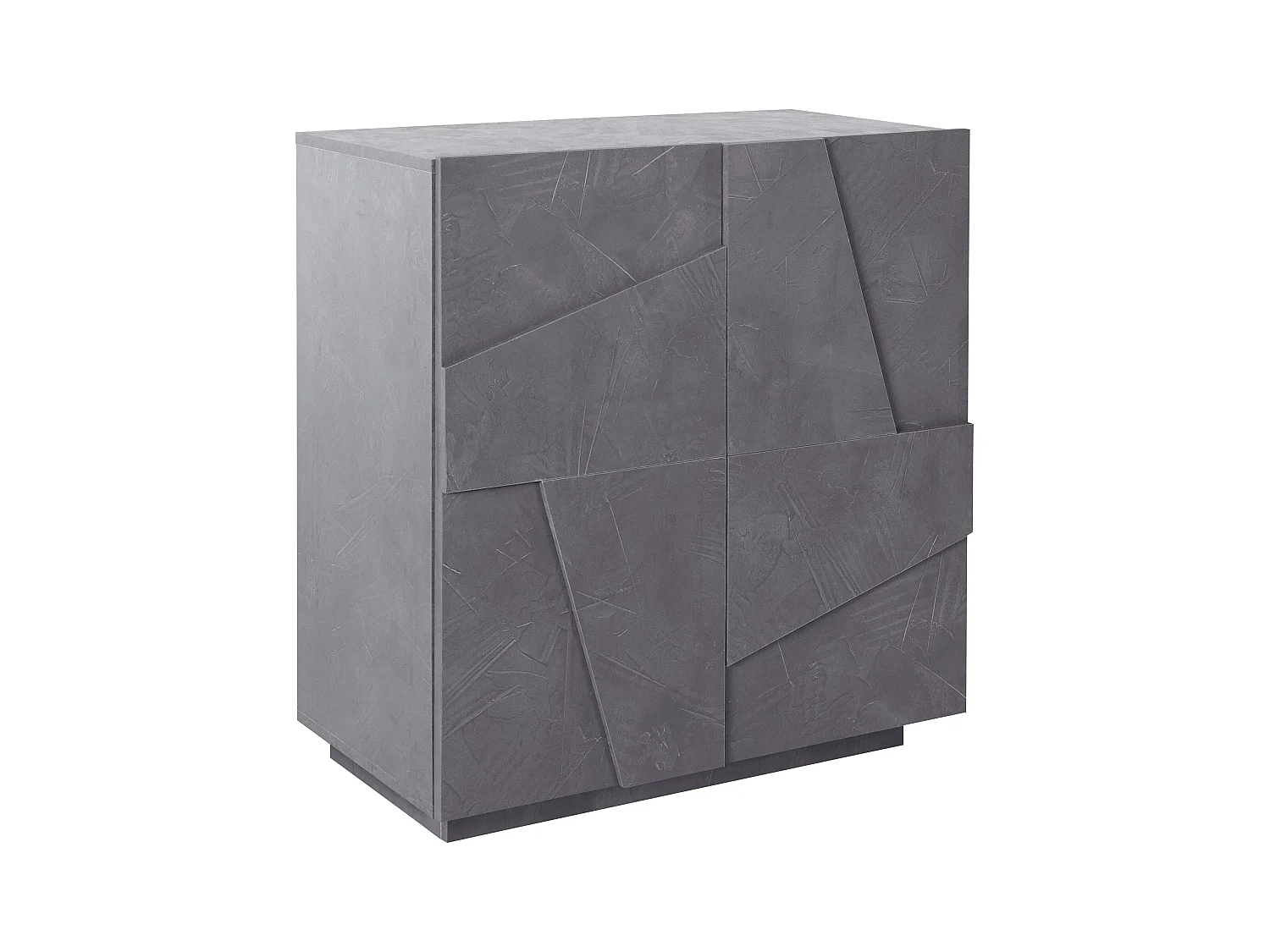 Mobile Madia PING L 81.2 x H 86 x P 44.2 cm grigio ardesia