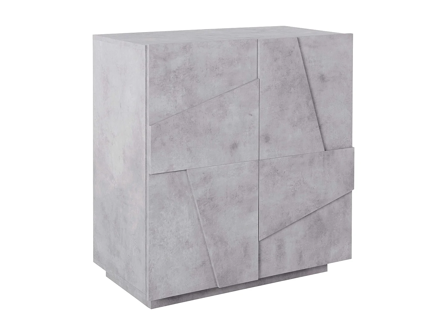 Buffet salon cuisine 120x40cm meuble d'entrée 3 portes tiroir Rachel Report