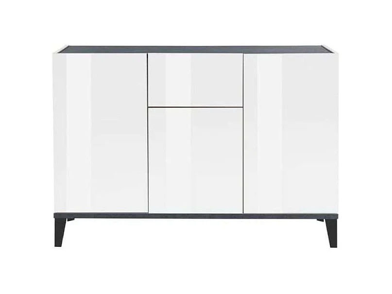 Credenza 3 ante cassetto 120x40cm soggiorno ingresso cucina Rachel