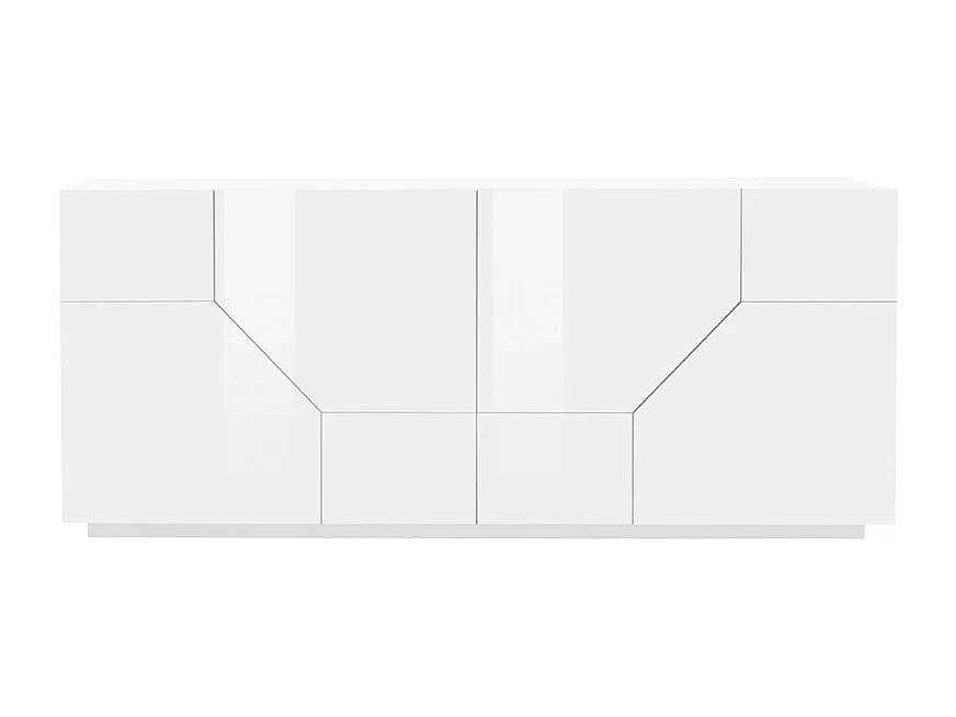 Aparador 200x43cm cocina salón 4 ambientes blanco Hariett