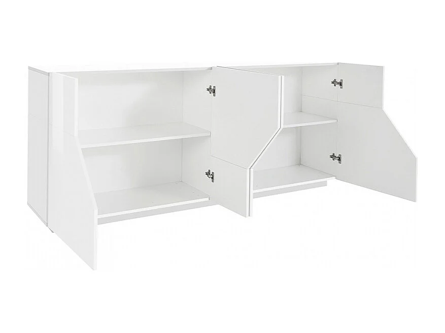 Aparador 200x43cm cocina salón 4 ambientes blanco Hariett