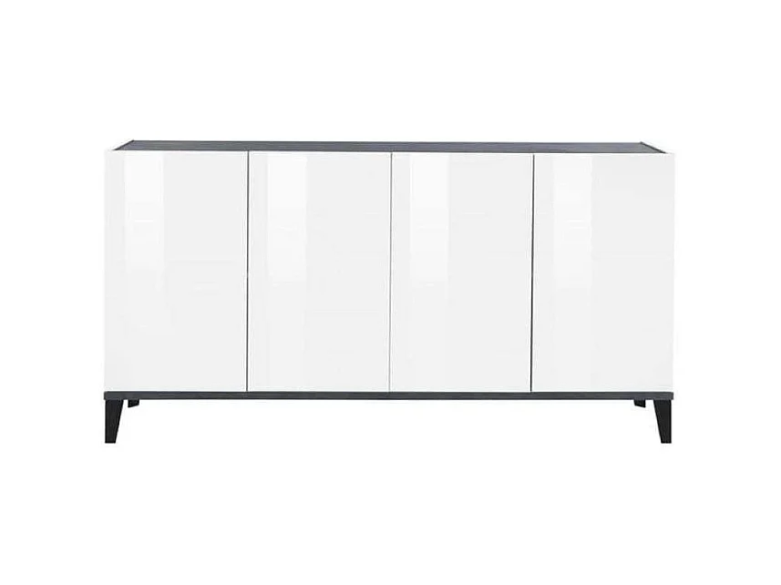 Credenza 4 ante a battente 160x40cm ingresso cucina sala da pranzo Audrey