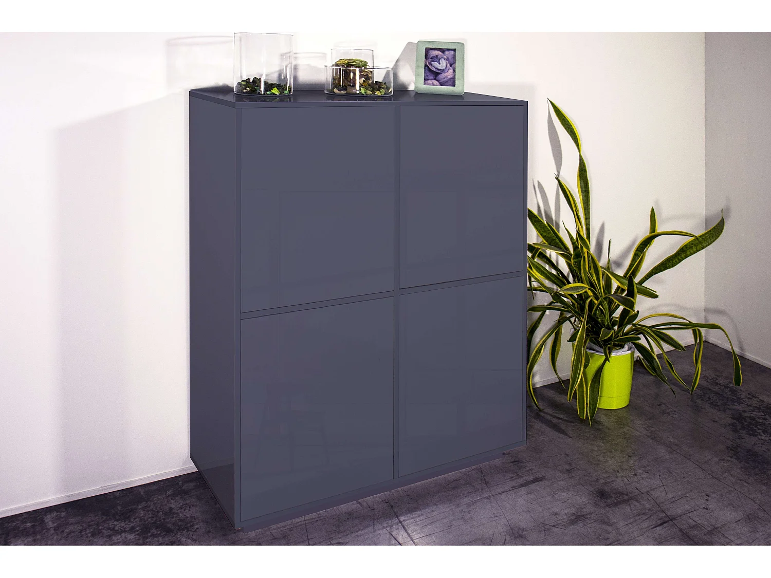 Mueble cocina salón aparador 100x40cm diseño moderno Judy Report