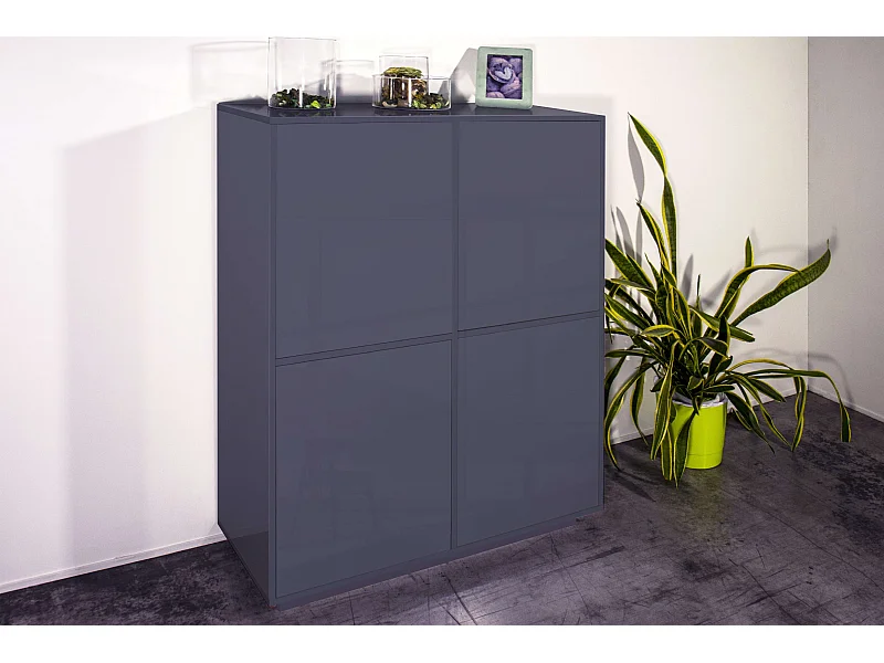 Buffet cuisine salon armoire 100x40cm design moderne Judy Report