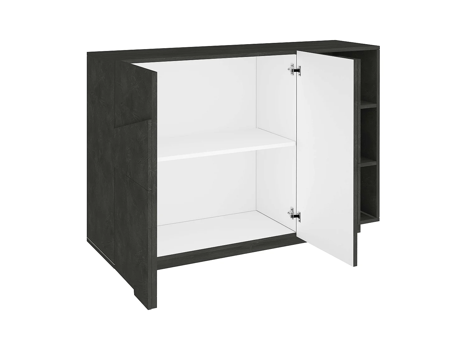 Mobile PING L 121.8 x H 86 x P 39.2 cm grigio ardesia