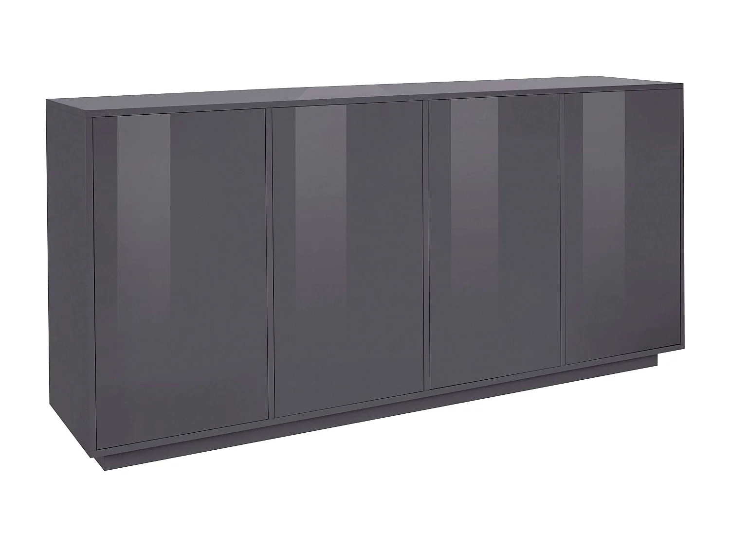 Credenza cucina 180cm buffet mobile soggiorno moderno antracite Ceila Report