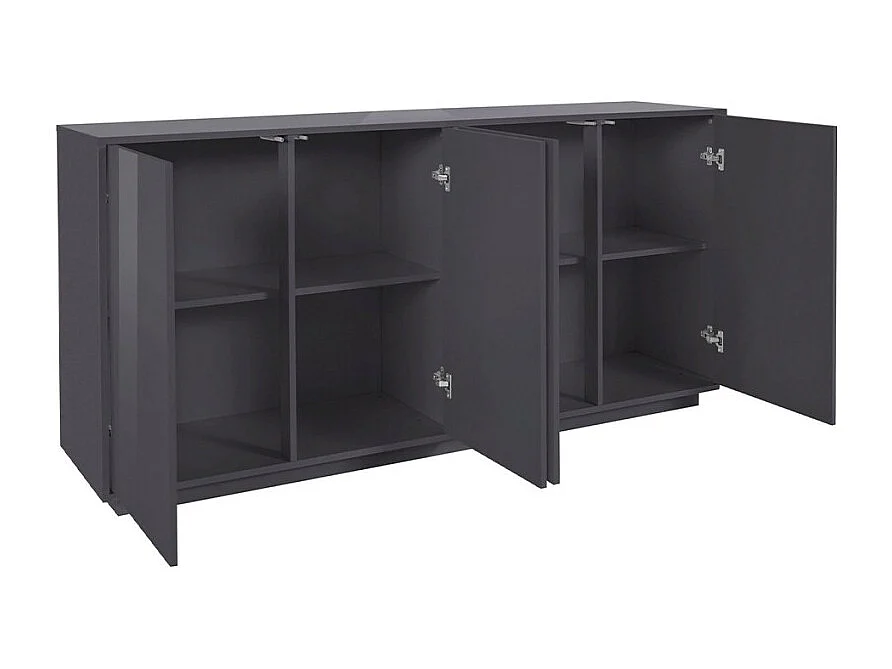 Credenza cucina 180cm buffet mobile soggiorno moderno antracite Ceila Report