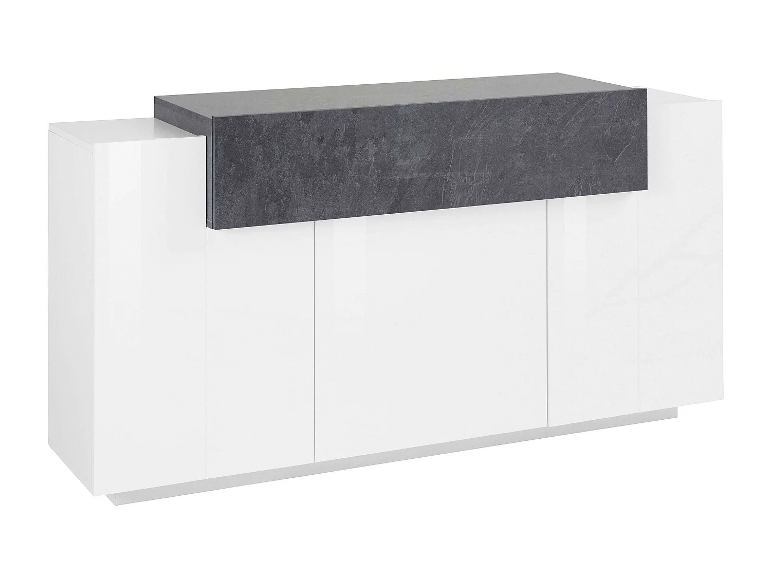 Sideboard 3 Flügeltüren 1 Klappfach modernes Design Corona Side Report