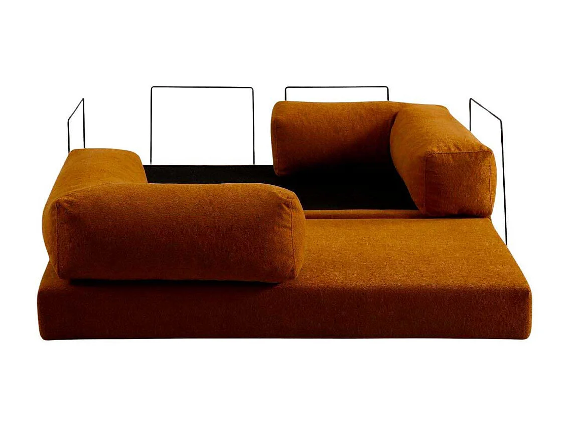 Canapé 2 places modulable Via Con