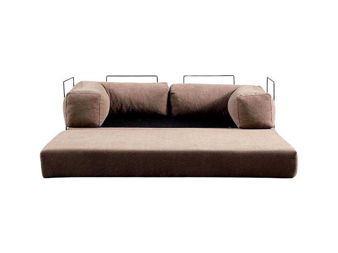 Canapé 2 places modulable Via Con