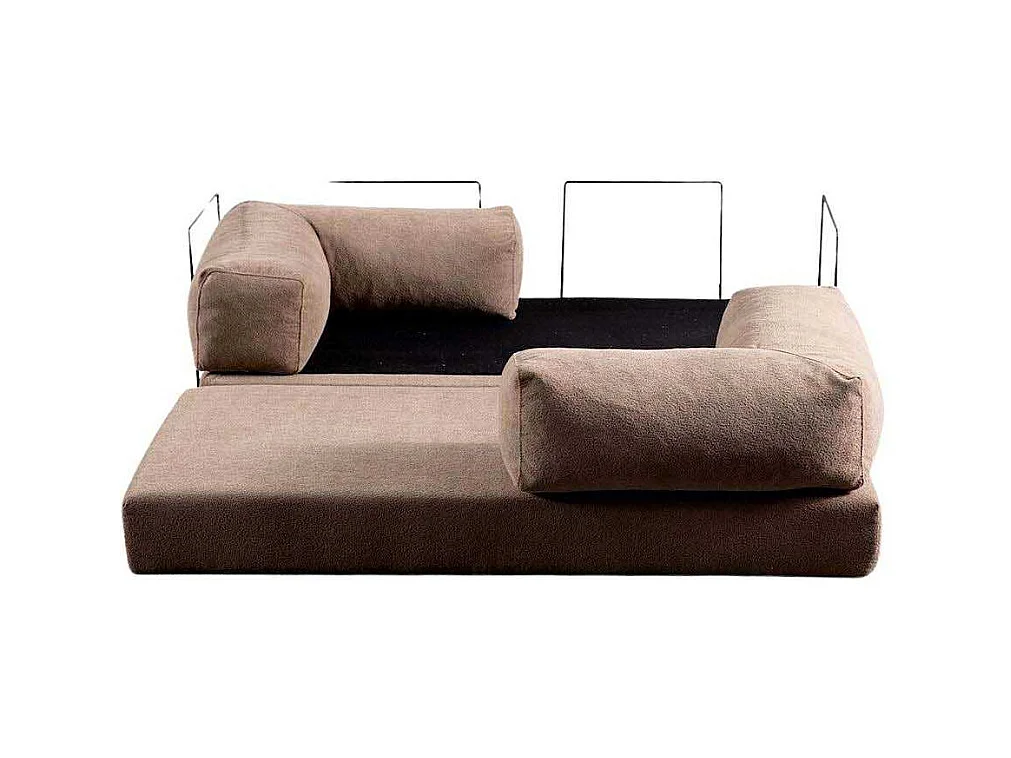 Canapé 2 places modulable Via Con