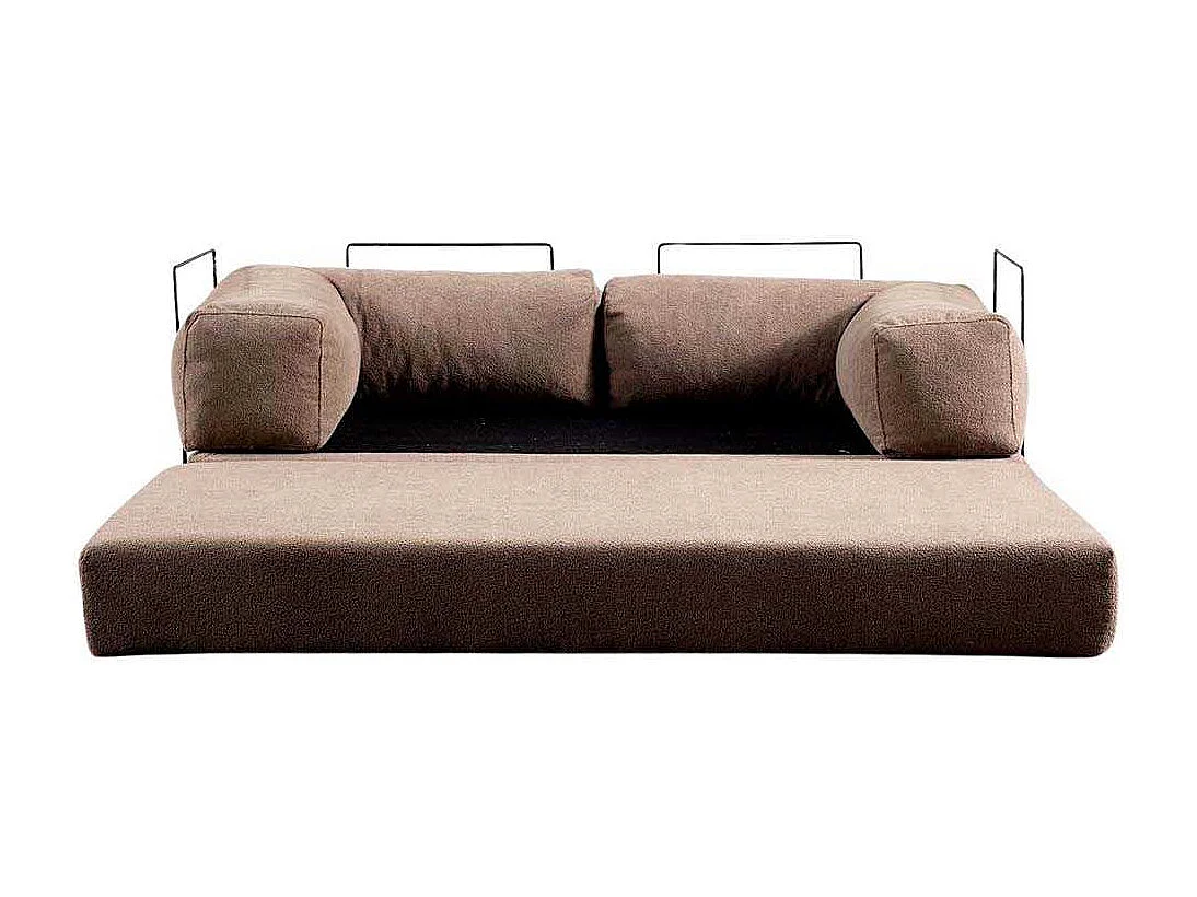 Canapé 2 places modulable Via Con