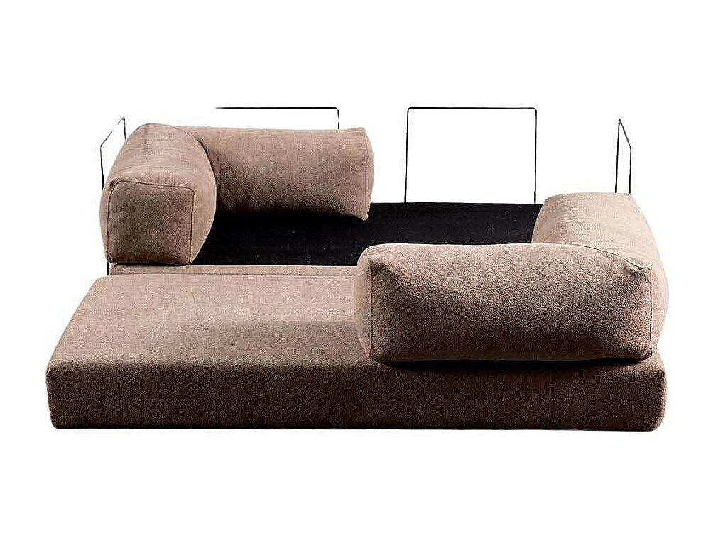 Canapé 2 places modulable Via Con
