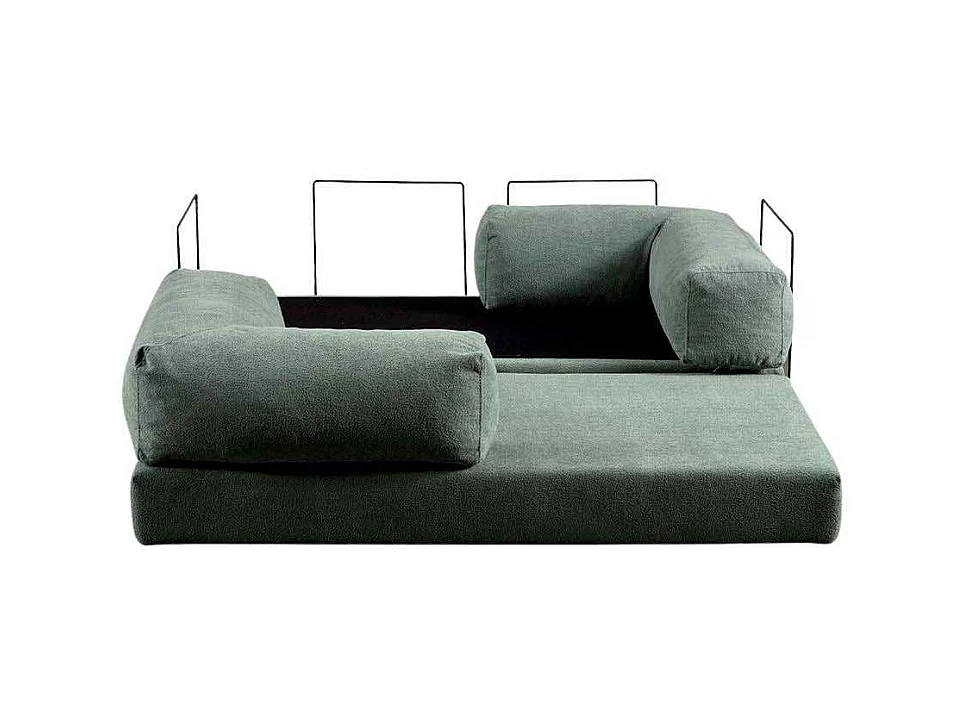 Canapé 2 places modulable Via Con