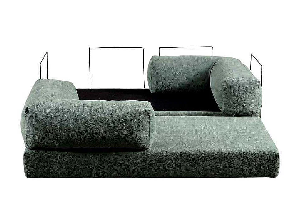 Canapé 2 places modulable Via Con