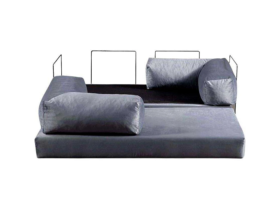 Canapé 2 places modulable Via Con