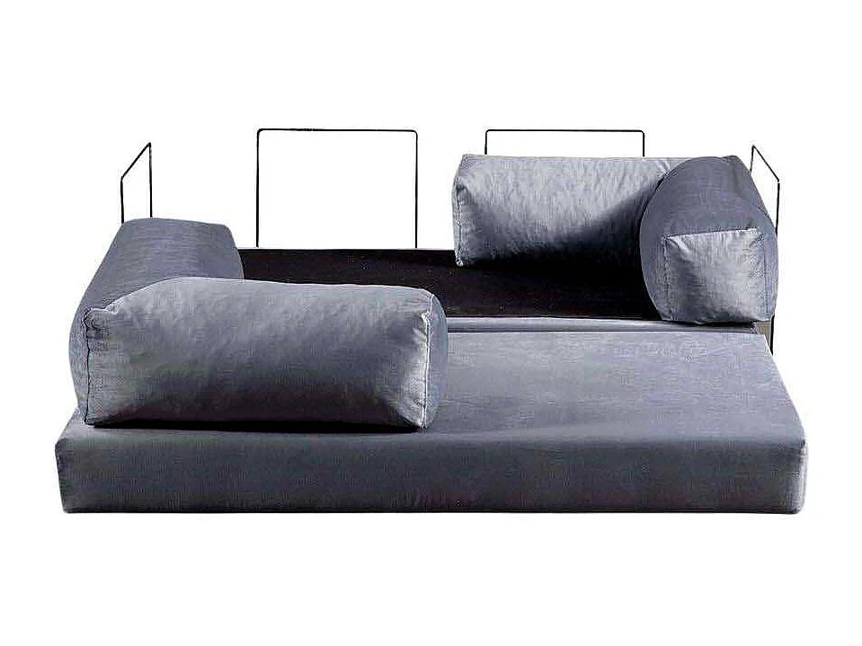 Canapé 2 places modulable Via Con