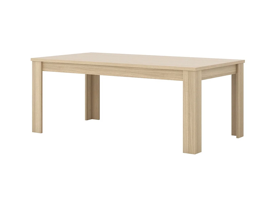 Table de salle à manger COPA – 190x76x100 cm – Chêne élégant – Design scandinave