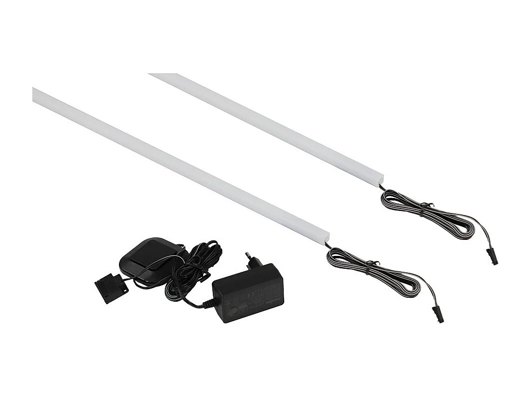 Vitrine 1 porta NESS – Acabamento Congo & Antracite – LED branco neutro – 10 nichos design