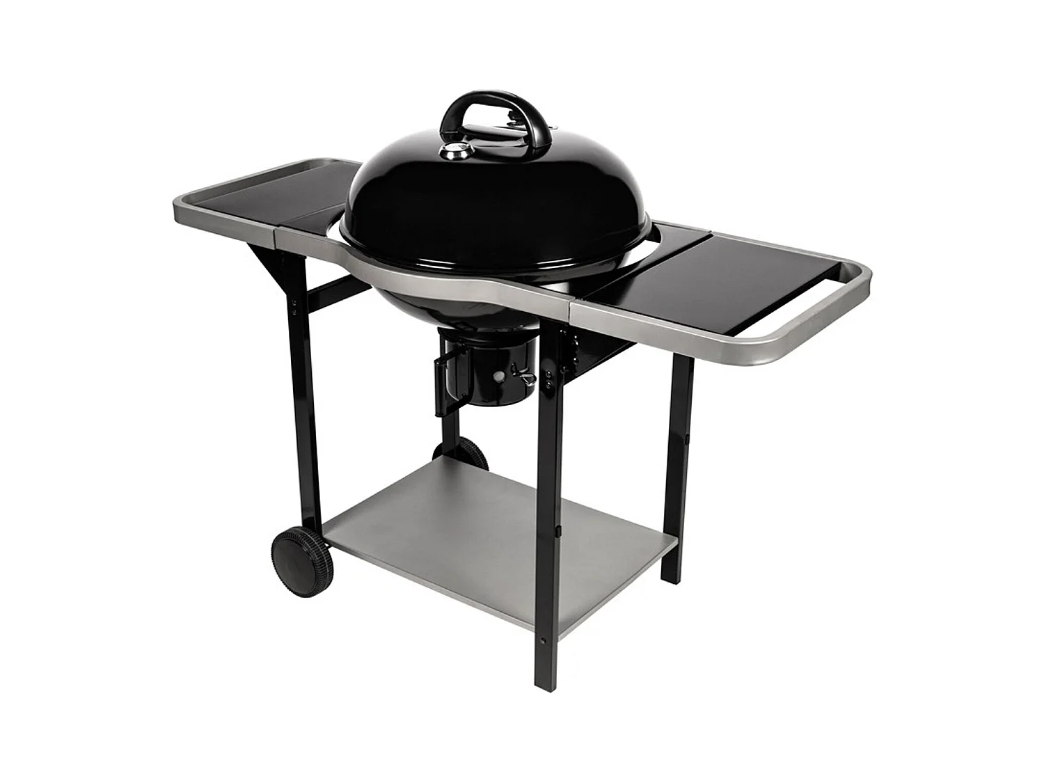 Barbecue au charbon boule + chariot Woodcreek - SOMAGIC