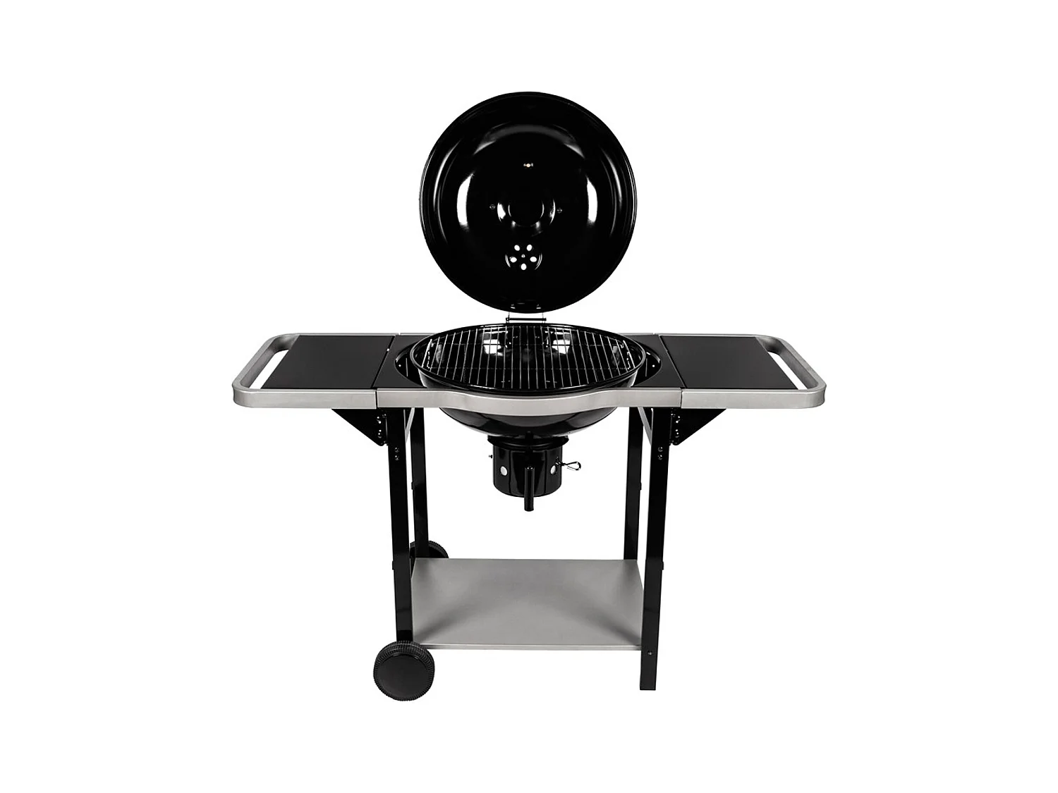 Barbecue au charbon boule + chariot Woodcreek - SOMAGIC