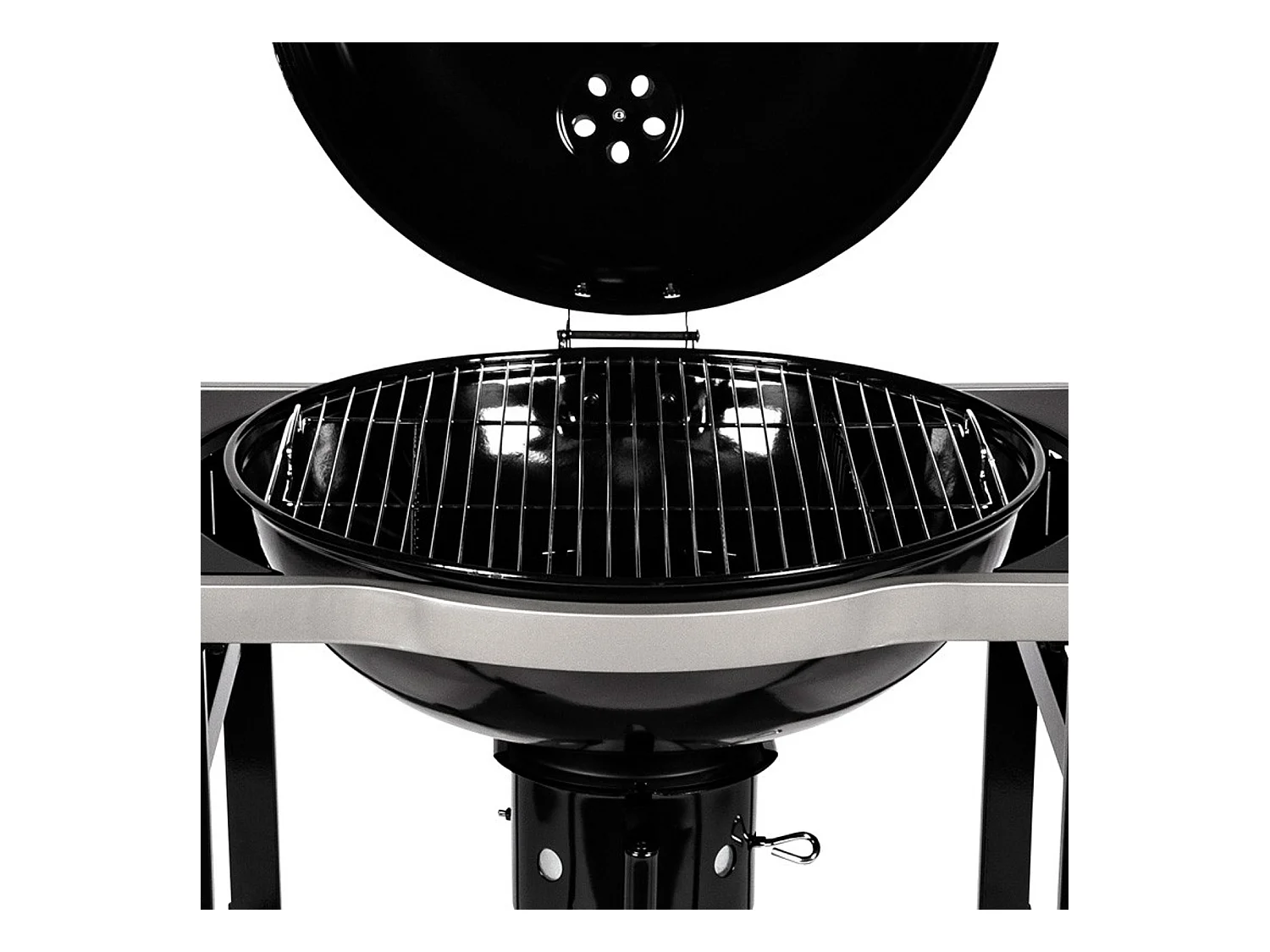 Barbecue au charbon boule + chariot Woodcreek - SOMAGIC