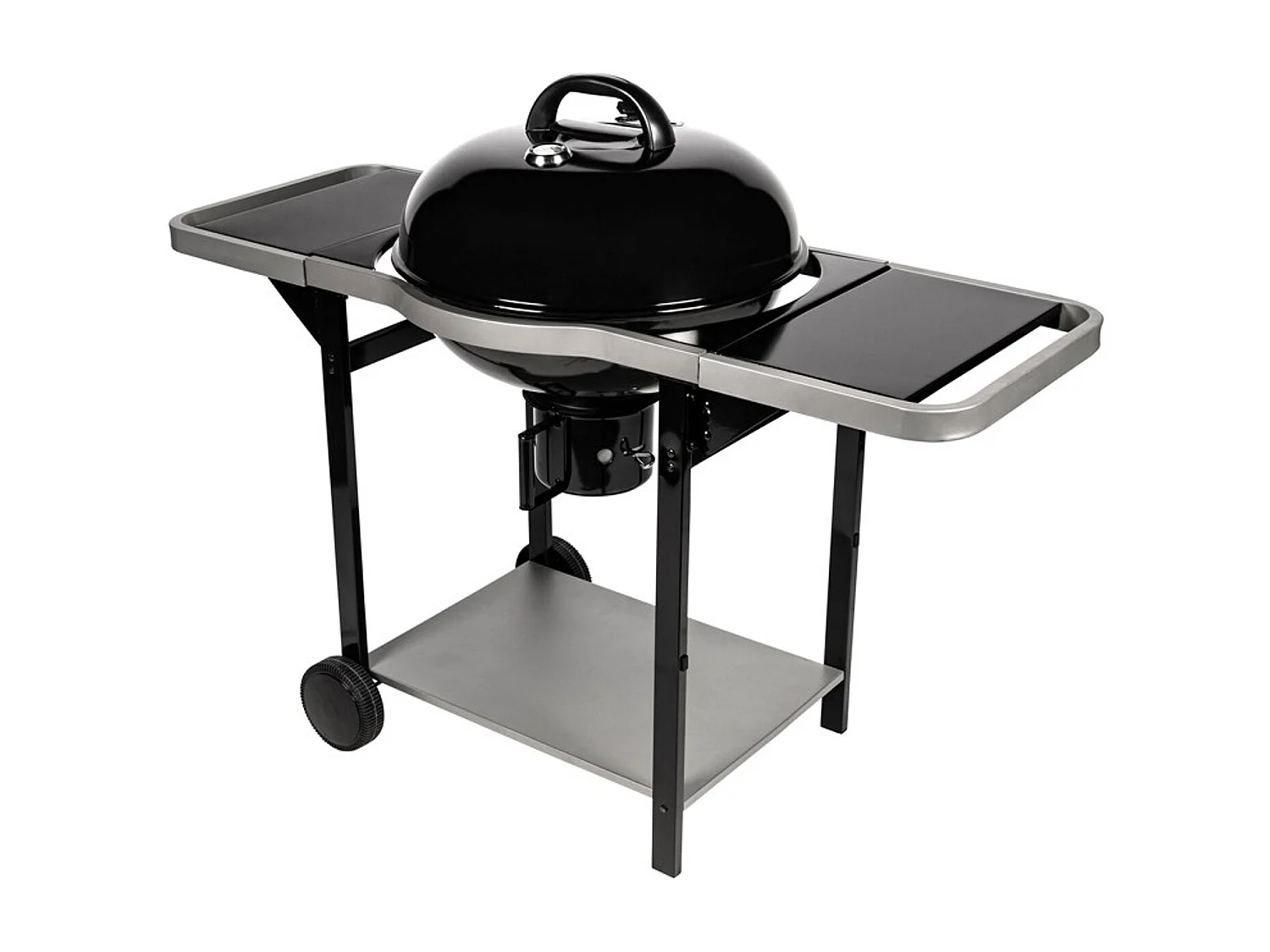 Barbecue au charbon boule + chariot Woodcreek - SOMAGIC