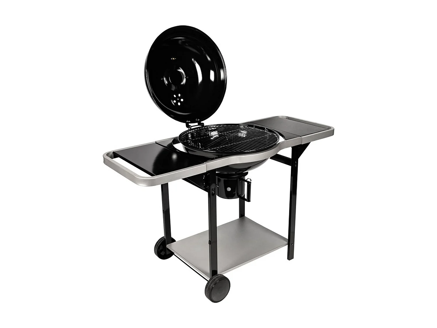 Barbecue au charbon boule + chariot Woodcreek - SOMAGIC