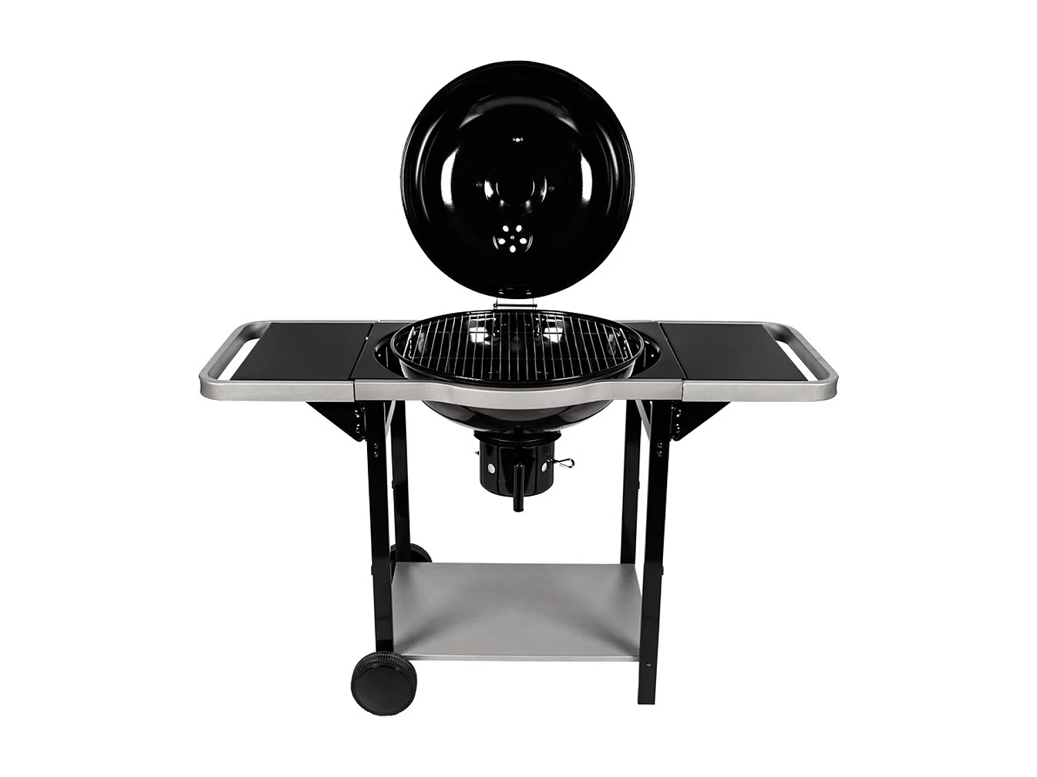 Barbecue au charbon boule + chariot Woodcreek - SOMAGIC