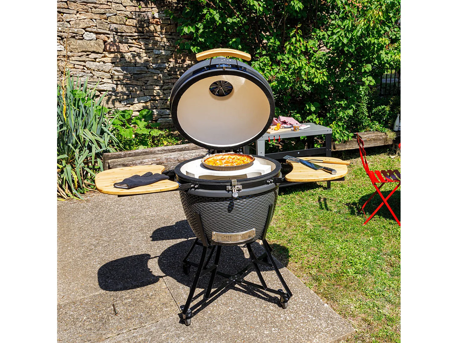 Barbecue au charbon de bois KAMAGIC 24 - SOMAGIC