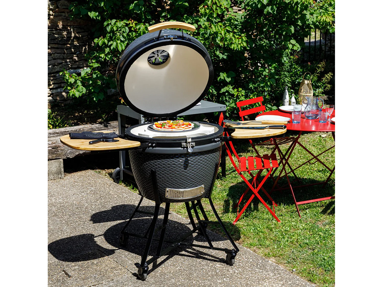 Barbecue au charbon de bois KAMAGIC 24 - SOMAGIC