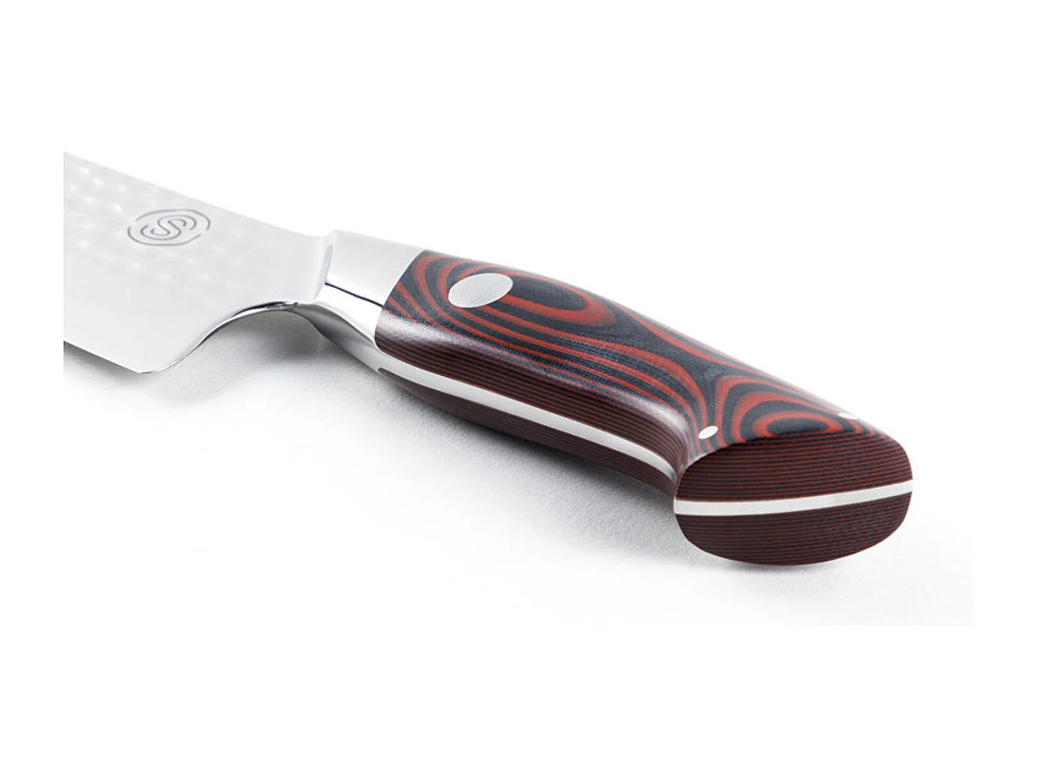 Couteau de chef SANTOKU 7 pouces, gamme Magma - SOMAGIC
